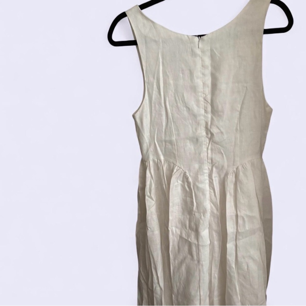 DISSH Ibiza White Linen Maxi Dress - Picture 5 of 6